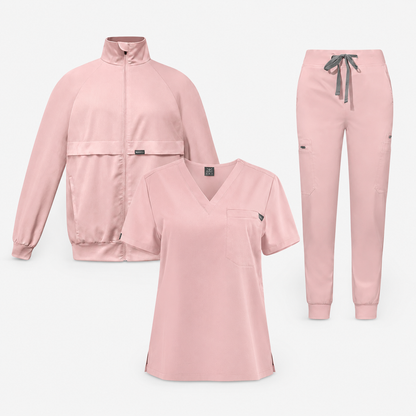 Unisex Medical Scrubs for Nurses – Three-Piece Suit with Comfort Fit