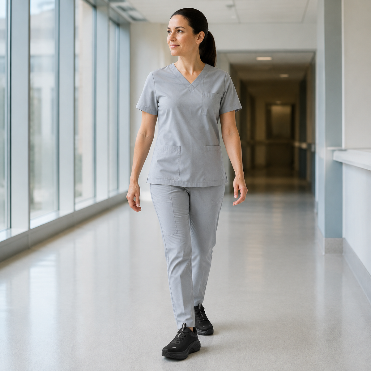 Women's Lightweight Running Shoes for Nurses – CloudLift Cushioning