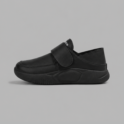 FlexFloat Convertible  Leather Nursing Shoes | Water-Resistant | Rocker Sole
