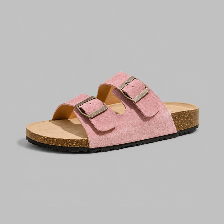 Premium Suede Wide Comfort Sandals
