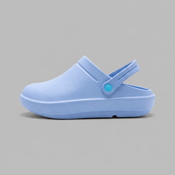 Professional Comfort Clogs with Heel Strap