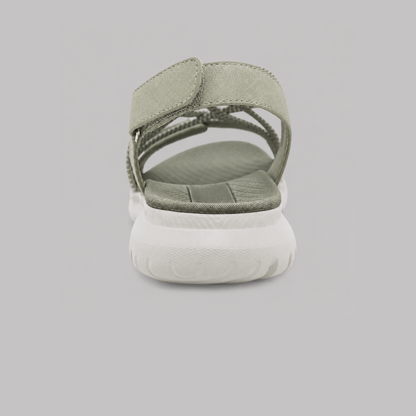 Women's Adjustable Strap Comfort Sandals – Cushioned Contoured Footbed, Non-Slip Sole