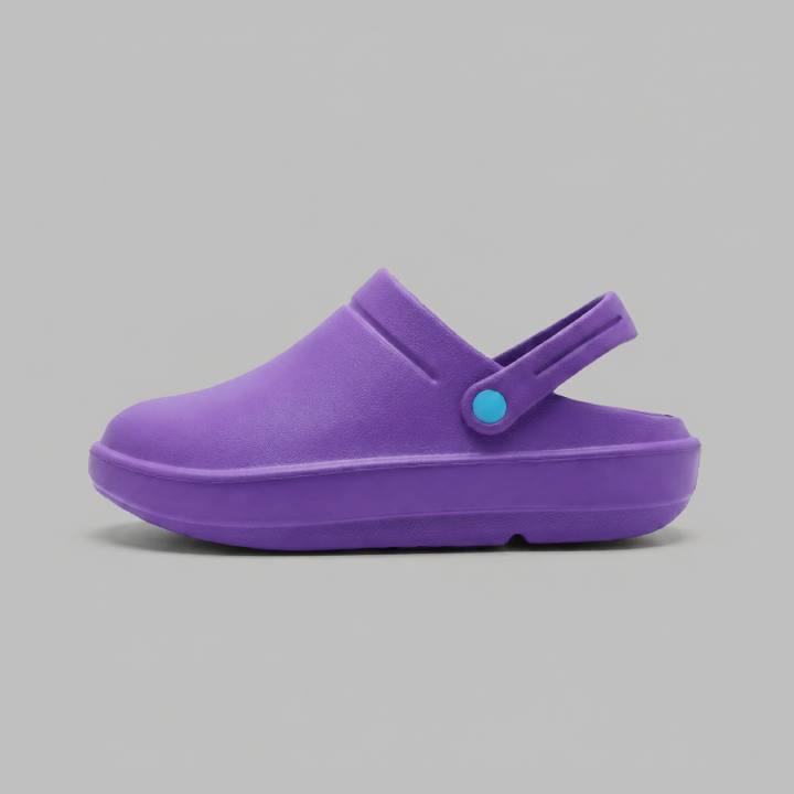 Professional Comfort Clogs with Heel Strap