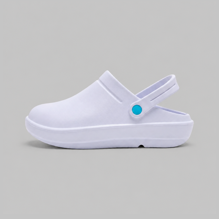 Professional Comfort Clogs with Heel Strap